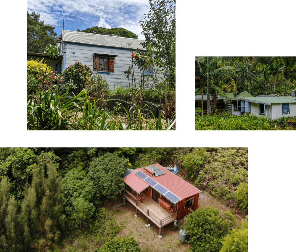 Gîtes familiaux au coeur de la nature à La Réunion